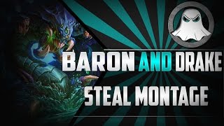 Baron And Dragon Steal Montage | League Of Legends