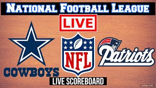 Dallas Cowboys Vs New England Patriots | NFL | Play by Play | Scoreboard | Bhordz Tv