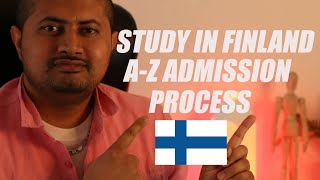 Study in Finland A-Z Admission Process