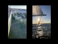 evening sailing adventure with the marieholm if crossing lake ijsselmeer from stavoren to hoorn