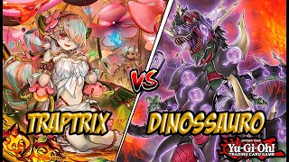 YU-GI-OH TCG - DUELO TRAPTRIX X DINOSSAURO