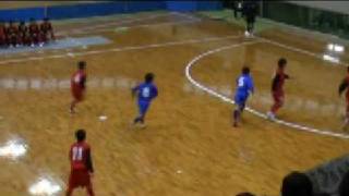 第14回全日本ユース（u-15)フットサル大会決勝戦　残り5分