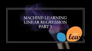 Machine Learning Model SciKit Linear Regression Tutorial #3