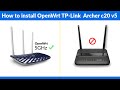 Install openWrt in tp link archer c20 v5 Step by Step tutorial