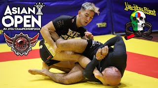 【FULL FIGHT】アリストテレス・オキヤマ vs ギレルメ・ナカガワ / ASJJF ASIAN OPEN 2024 【ブラジリアン柔術】Guilherme Nakagawa