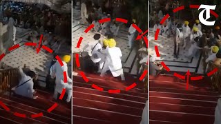 Elderly devotee manhandled at Golden Temple; video goes viral