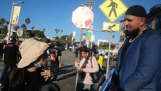 Giving People Free Qurans At The World Famous Santa Monica Pier