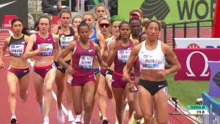 ダイヤモンドリーグ・第3戦ユージン大会2022 女子1500m 五輪連覇のキピエゴンが優勝、田中希実 4分07秒43