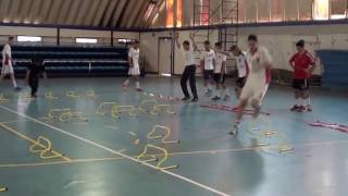exercice vivacité handball