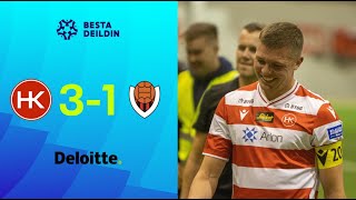 HK 3 - 1 Víkingur | Ótrúlegur sigur HK-inga á Íslandsmeisturunum | Mörk leiksins í boði Deloitte