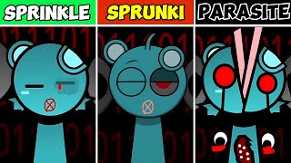 Incredibox Sprinkle VS Sprunki Sprinkle VS Parasite Sprinkle