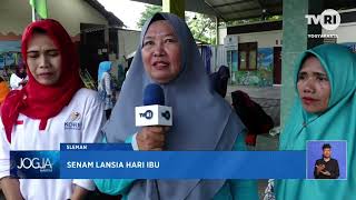 Senam Lansia Hari Ibu