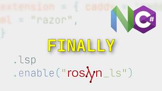 nvim + C#: roslyn_ls + razor, it can't be real