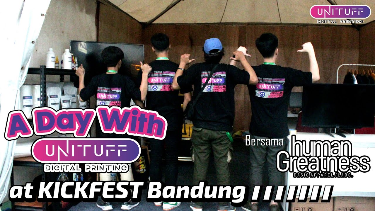 Unituff Bersama Human Greatness Lab Di KICKFEST - Bandung - YouTube