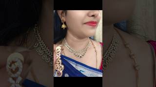 One gram gold Necklace |one gram gold jewellery |Necklace designs | Lush Queens |South Indian jewel