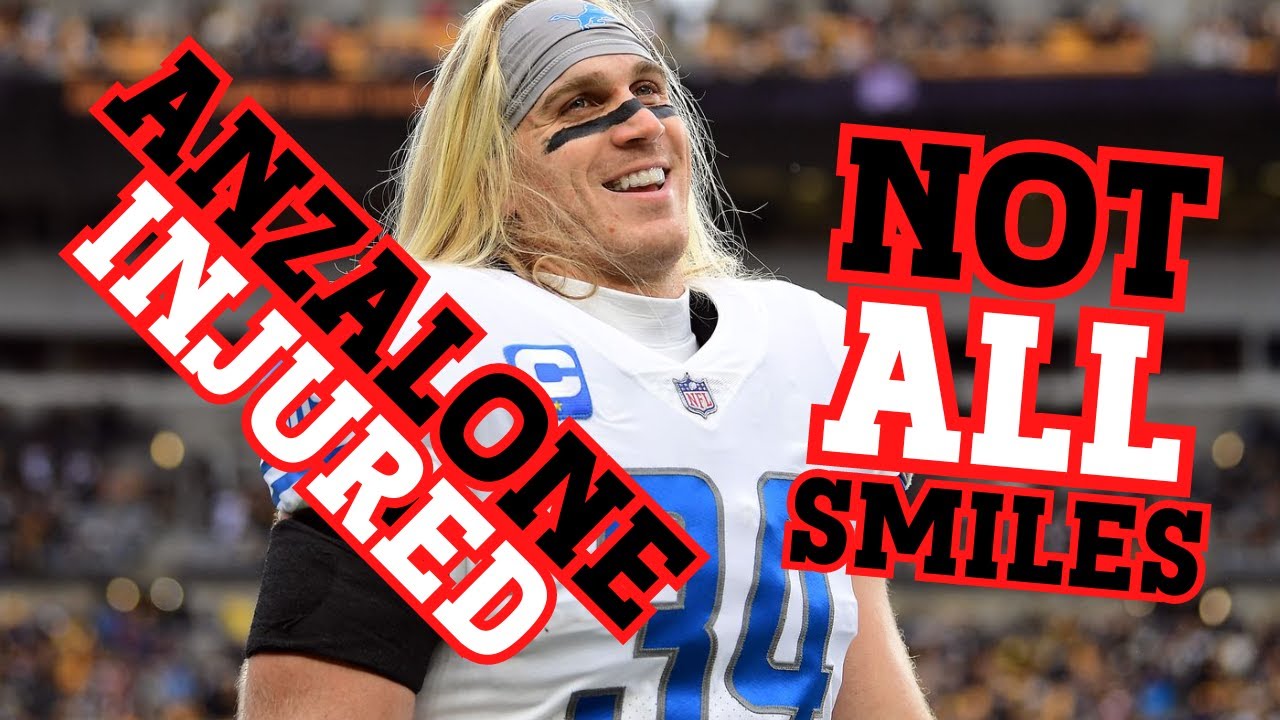 BIG INJURY FOR THE LIONS VS SAINTS ~ ANZALONE OUT! - YouTube