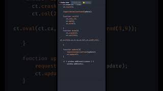 Create Glitch Effect with HTML Canvas | HTML5 Canvas Tutorial #shorts #coding #JavaScript