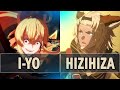 GBVSR: I-yo (Vira) Vs Hizihiza (Lowain) | High Level Gameplay.