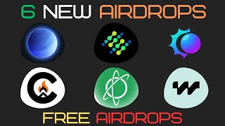 6 New Airdrops 🚀|| Neptune Protocol 🎁|| Titan Network 💎|| IntMax \u0026 Camp 💰|| Atlas \u0026 Hyperlend 🎯|