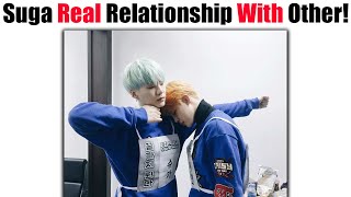 Is BTS Suga Relationship With Other BTS Members REAL? 🤔😱💜