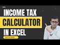 Income Tax Calculator in Excel | Make Your Tax Calculator For Auto Calculation of Tax.