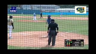 Game 2, Berwick at Jewel Sumner, High School baseball playoffs