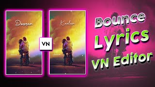 How to Create Lyrics Video in VN Video Editor Telugu | Lyrical Video Editing in VN App |VN Editor