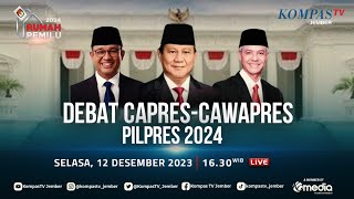 BREAKING NEWS - Debat Pertama Calon Presiden 2024: Anies vs Prabowo vs Ganjar