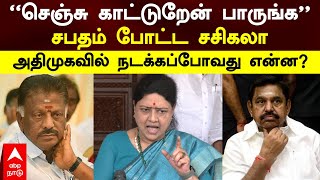 Sasikala Speech | ”செஞ்சு காட்டுறேன் பாருங்க” சபதம் போட்ட சசிகலா! அதிமுகவில் நடக்கப்போவது என்ன?