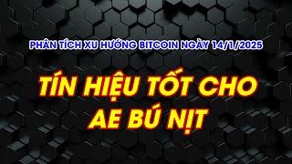 Phân tích xu hướng bitcoin ngày 14/1/2025