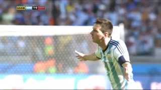 FIFA 2014 WC Lionel Messi goal vs Iran 1080i HD