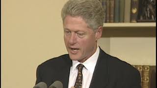 President Clinton on Drug Policy (1998)