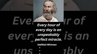 Walt Whitman quotes#waltwhitman #shorts #motivation #quotes #motivational