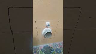 wallmount closet fitting 👍🚽 toilet fitting #plumber #plumbingvideos #wallmount #closet