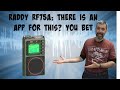 Raddy RF75A App controlled Shortwave Receiver. This thing is way to cool!