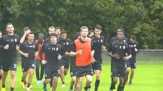 Vitesse training (Sep 12, 2013)