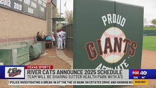 River Cats announce schedule for first season sharing stadium with the A's