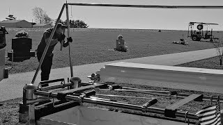 Setting A Committal Service Tent