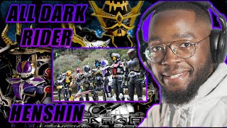 All Evil&Dark Kamen Rider Henshin&Finisher | Reaction Video | All Kamen Riders | #tokusatsu