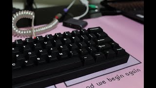 Typing test: OTD 356mini v1 w/ Cherry MX Black Pretool