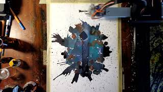 Generative art on paper with pen plotter