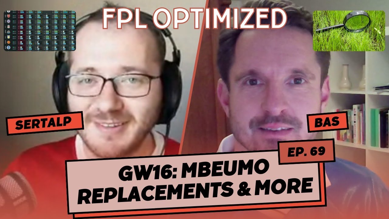 Fantasy Premier League | GW16 | Mbeumo Replacements And More | FPL ...