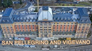 Lesser known Italy: San Pellegrino \u0026 Vigevano | 4K Aerial Drone Video