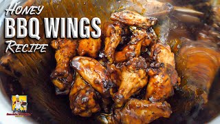 Easy Honey BBQ Wings Recipe | Appetizers with AB