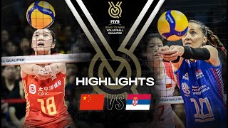 🇨🇳 CHN vs. 🇷🇸 SRB - Highlights | Women's OQT 2023