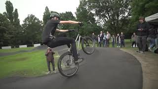 Eröffnung der Pumptrack im Volkspark Batenbrock