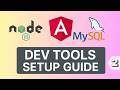 Installing Node.js, Angular CLI & Essential Development Tools | Full-Stack Blog Course #2