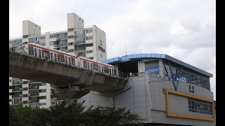 의정부경전철 타고 시내 구경/Take the Uijeongbu Light Rail to see the city