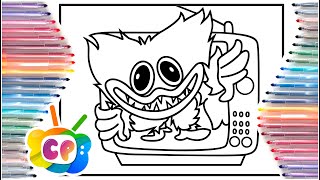Poppy Playtime Chapter 3 / Huggy Wuggy Is Back / Huggy Wuggy coloring pages