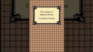 The Annals part 1 Tacitus